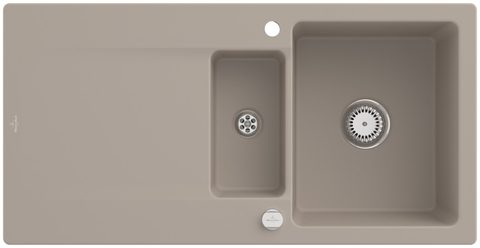 Villeroy & Boch Siluet 60 R – vestavný dřez, barva Almond – pohled 4
