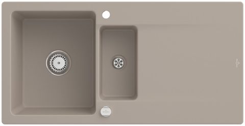 Villeroy & Boch Siluet 60 R – vestavný dřez, barva Almond – pohled 3