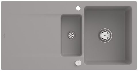 Villeroy & Boch Siluet 60 R – vestavný dřez, barva Fossil – pohled 4