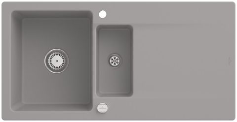 Villeroy & Boch Siluet 60 R – vestavný dřez, barva Fossil – pohled 3