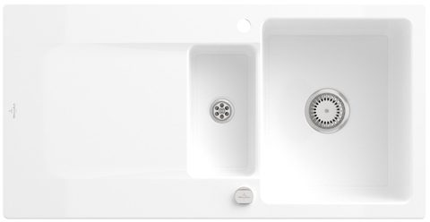 Villeroy & Boch Siluet 60 R – vestavný dřez, barva White Alpin – pohled 4