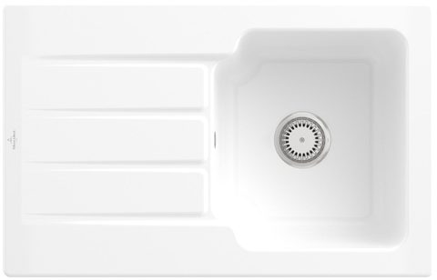 Villeroy & Boch Architectura 45 – vestavný dřez, barva White Alpin