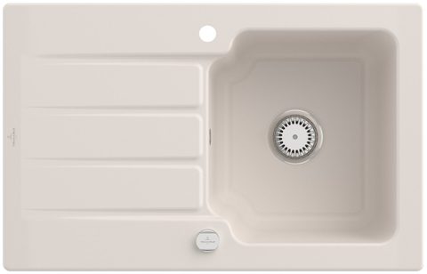 Villeroy & Boch Architectura 45 – vestavný dřez, barva Crema – pohled 4