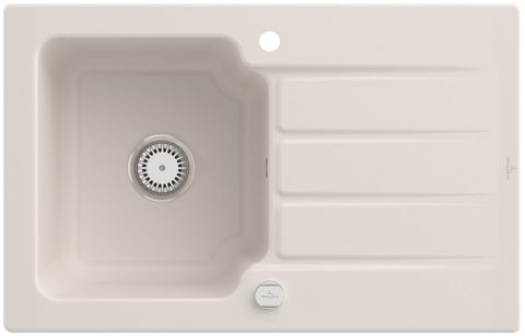 Villeroy & Boch Architectura 45 – vestavný dřez, barva Crema – pohled 3