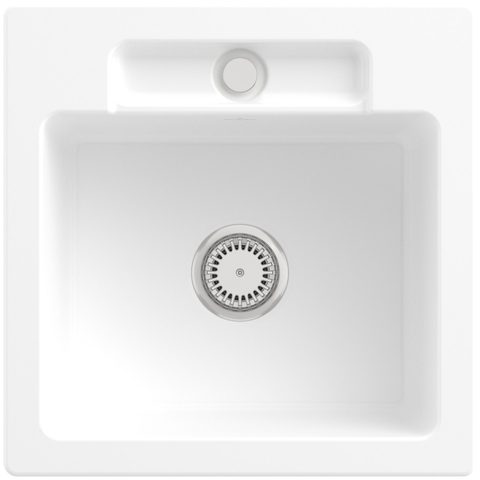 Villeroy & Boch Siluet 50 S – vestavný dřez, barva Stone White