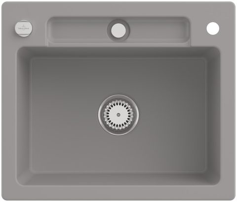 Villeroy & Boch Siluet 60 S – vestavný dřez, barva Fossil – pohled 3