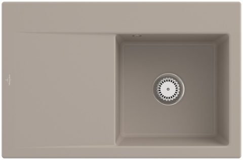 Villeroy & Boch Subway Style 45 – vestavný dřez, barva Almond – pohled 3