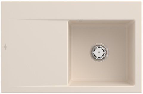 Villeroy & Boch Subway Style 45 – vestavný dřez, barva Ivory – pohled 3