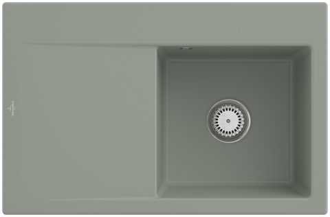 Villeroy & Boch Subway Style 45 – vestavný dřez, barva Morning Green – pohled 3