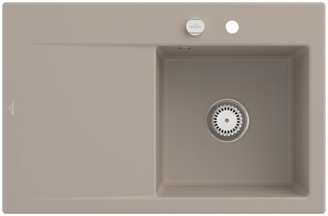 Villeroy & Boch Subway Style 45 – vestavný dřez, barva Almond – pohled 4