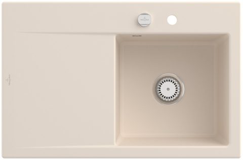 Villeroy & Boch Subway Style 45 – vestavný dřez, barva Ivory – pohled 4