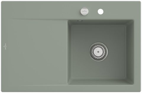 Villeroy & Boch Subway Style 45 – vestavný dřez, barva Morning Green – pohled 4