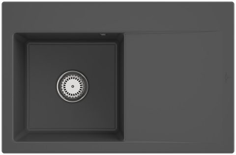 Villeroy & Boch Subway Style 45 – vestavný dřez, barva Graphite