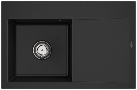 Villeroy & Boch Subway Style 45 – vestavný dřez, barva Chromit
