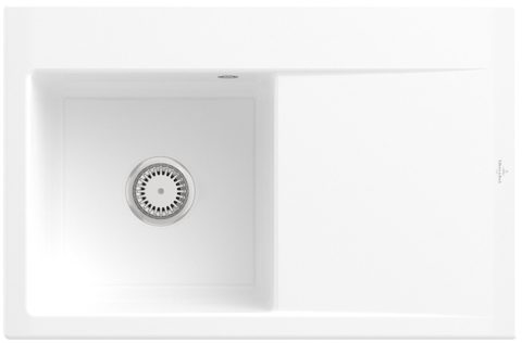 Villeroy & Boch Subway Style 45 – vestavný dřez, barva White Alpin
