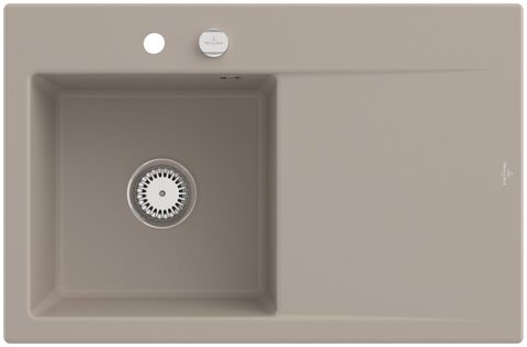Villeroy & Boch Subway Style 45 – vestavný dřez, barva Almond – pohled 2