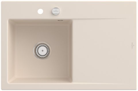 Villeroy & Boch Subway Style 45 – vestavný dřez, barva Ivory – pohled 2