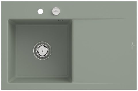Villeroy & Boch Subway Style 45 – vestavný dřez, barva Morning Green – pohled 2