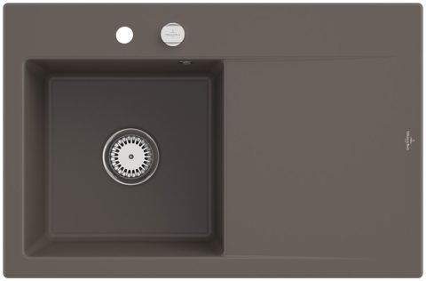 Villeroy & Boch Subway Style 45 – vestavný dřez, barva Timber – pohled 2