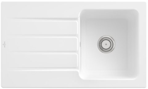 Villeroy & Boch Architectura 50 – vestavný dřez, barva Stone White