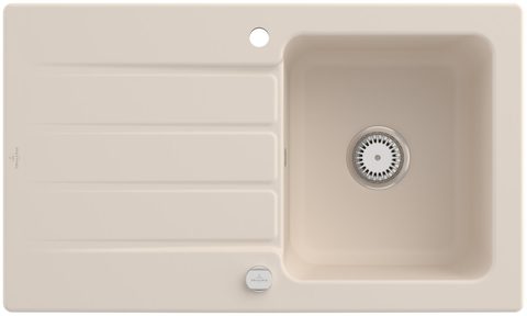 Villeroy & Boch Architectura 50 – vestavný dřez, barva Ivory – pohled 4