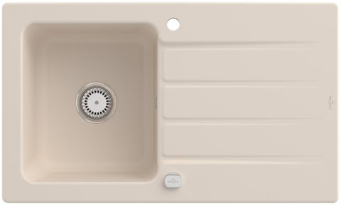 Villeroy & Boch Architectura 50 – vestavný dřez, barva Ivory – pohled 3