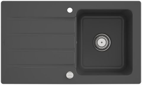 Villeroy & Boch Architectura 50 – vestavný dřez, barva Graphite – pohled 3