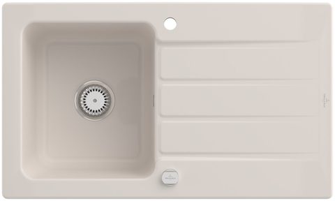 Villeroy & Boch Architectura 50 – vestavný dřez, barva Crema – pohled 3