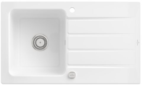 Villeroy & Boch Architectura 50 – vestavný dřez, barva White Alpin – pohled 3