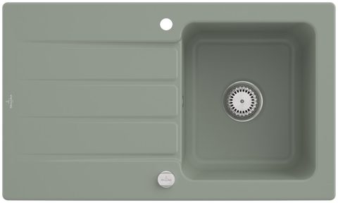 Villeroy & Boch Architectura 50 – vestavný dřez, barva Morning Green – pohled 2