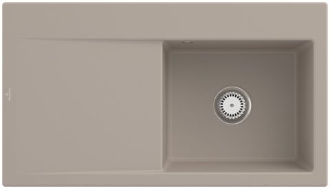 Villeroy & Boch Subway Style 50 – vestavný dřez, barva Almond – pohled 4