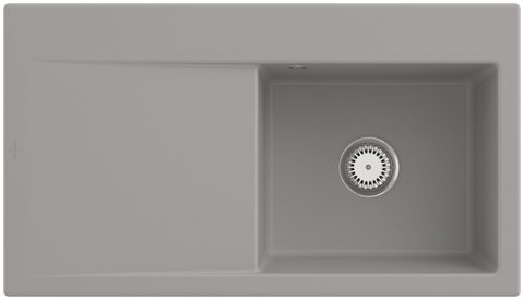 Villeroy & Boch Subway Style 50 – vestavný dřez, barva Fossil – pohled 4