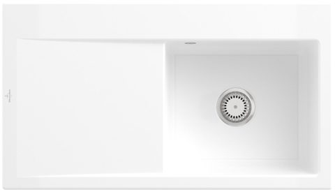 Villeroy & Boch Subway Style 50 – vestavný dřez, barva Snow White – pohled 4