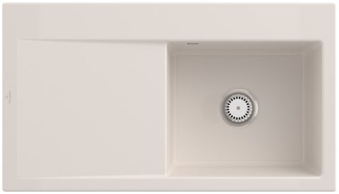Villeroy & Boch Subway Style 50 – vestavný dřez, barva Crema – pohled 4