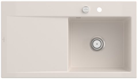 Villeroy & Boch Subway Style 50 – vestavný dřez, barva Crema – pohled 6