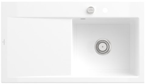 Villeroy & Boch Subway Style 50 – vestavný dřez, barva White Alpin – pohled 6