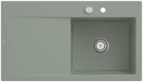 Villeroy & Boch Subway Style 50 – vestavný dřez, barva Morning Green – pohled 4