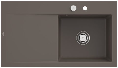 Villeroy & Boch Subway Style 50 – vestavný dřez, barva Timber – pohled 4