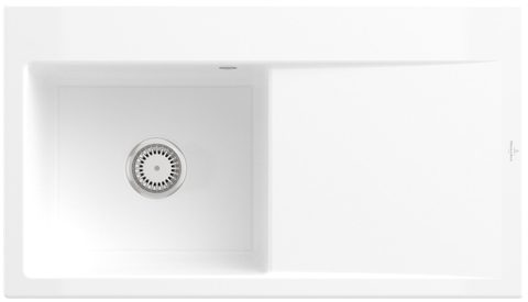 Villeroy & Boch Subway Style 50 – vestavný dřez, barva White Alpin