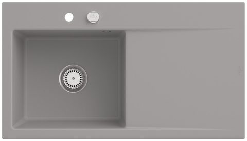 Villeroy & Boch Subway Style 50 – vestavný dřez, barva Fossil – pohled 3