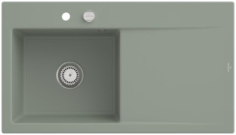 Villeroy & Boch Subway Style 50 – vestavný dřez, barva Morning Green – pohled 2