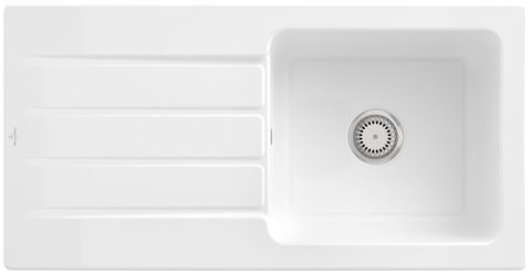 Villeroy & Boch Architectura 60 – vestavný dřez, barva Snow White