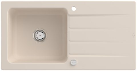 Villeroy & Boch Architectura 60 – vestavný dřez, barva Ivory – pohled 3