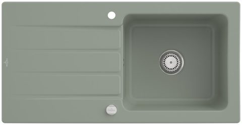 Villeroy & Boch Architectura 60 – vestavný dřez, barva Morning Green – pohled 2