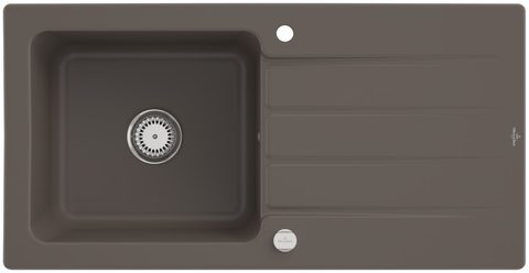 Villeroy & Boch Architectura 60 – vestavný dřez, barva Timber – pohled 3