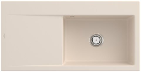 Villeroy & Boch Subway Style 60 – vestavný dřez, barva Ivory – pohled 4