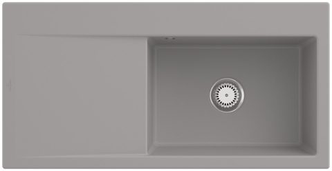 Villeroy & Boch Subway Style 60 – vestavný dřez, barva Fossil – pohled 4