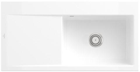 Villeroy & Boch Subway Style 60 – vestavný dřez, barva White Alpin – pohled 4