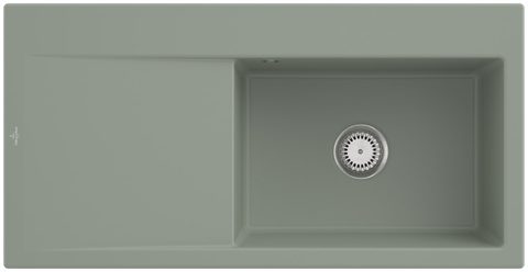 Villeroy & Boch Subway Style 60 – vestavný dřez, barva Morning Green – pohled 3