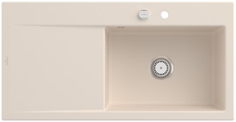 Villeroy & Boch Subway Style 60 – vestavný dřez, barva Ivory – pohled 6